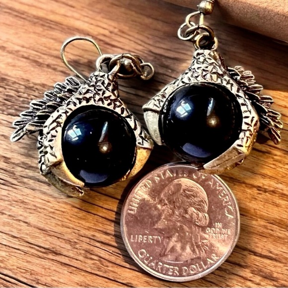 Dragon Claw Earrings DND player Gothic - Picture 15 of 15